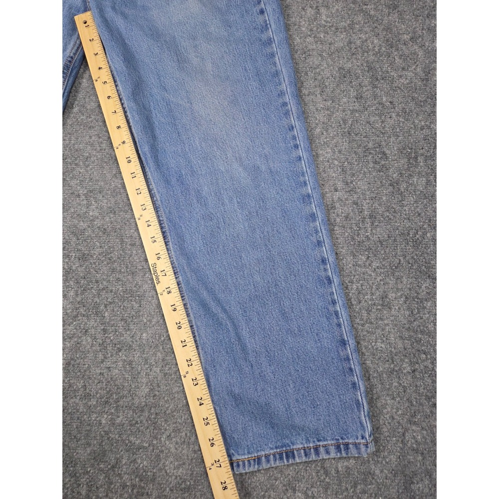 Levi's 550 Relaxed Fit Jeans Mens 36x30 Blue Denim Tapered Leg 00550-4891 - Picture 10 of 13